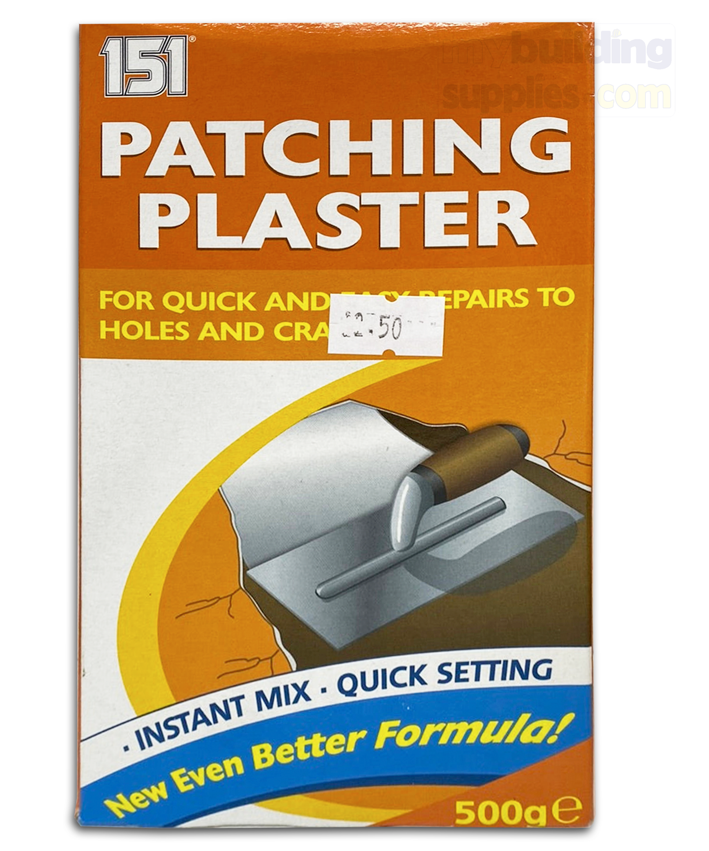 151 Patching Plaster Boxed Powder - White, 500g