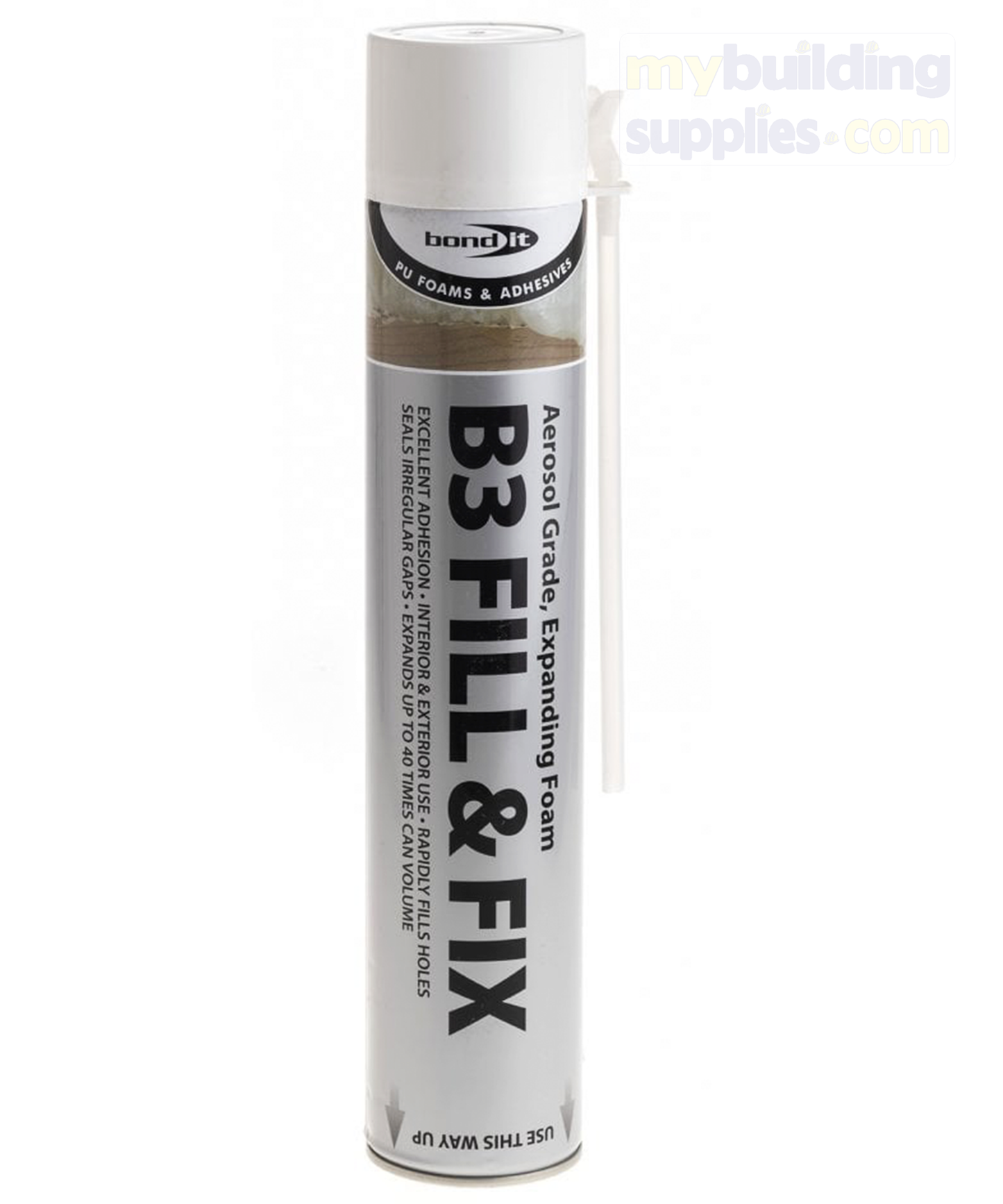 Bond It B3 Fill & Fix Expanding Foam Aerosol - 750ml