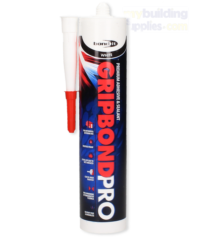 Bond It Grip Bond Pro Sealant & Adhesive White EU3