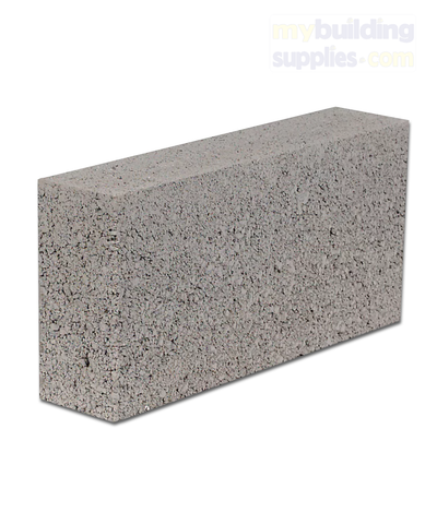 This Dense Concrete Block is an aggregate block that is used for a variety of load-bearing applications. Measuring 440mm x 215mm x 100mm, it is manufactured from concrete which makes it robust, durable and an ideal choice in domestic projects. This product is made with naturally occurring materials.