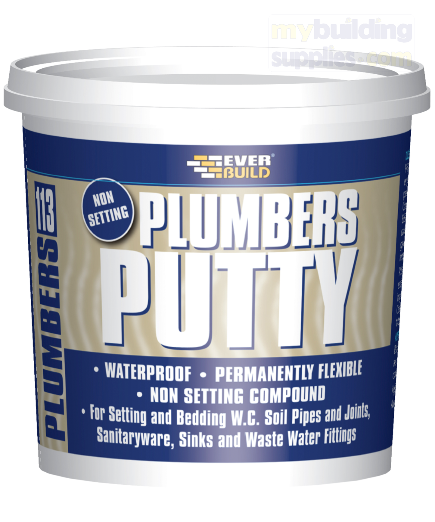 Everbuild 113 Plumbers Putty Beige، 750g 