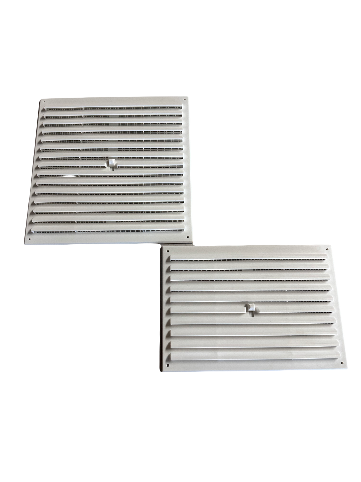 9” x 6” White Hit & Miss Air Vent with F/Screen