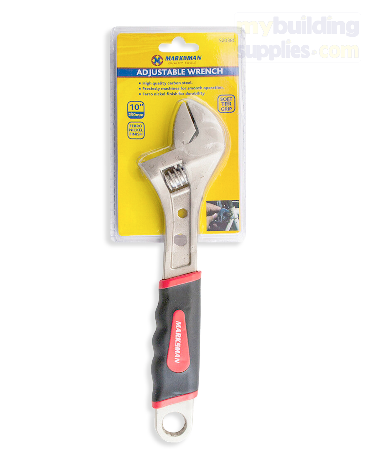 Adjustable Wrench Rubber Handle