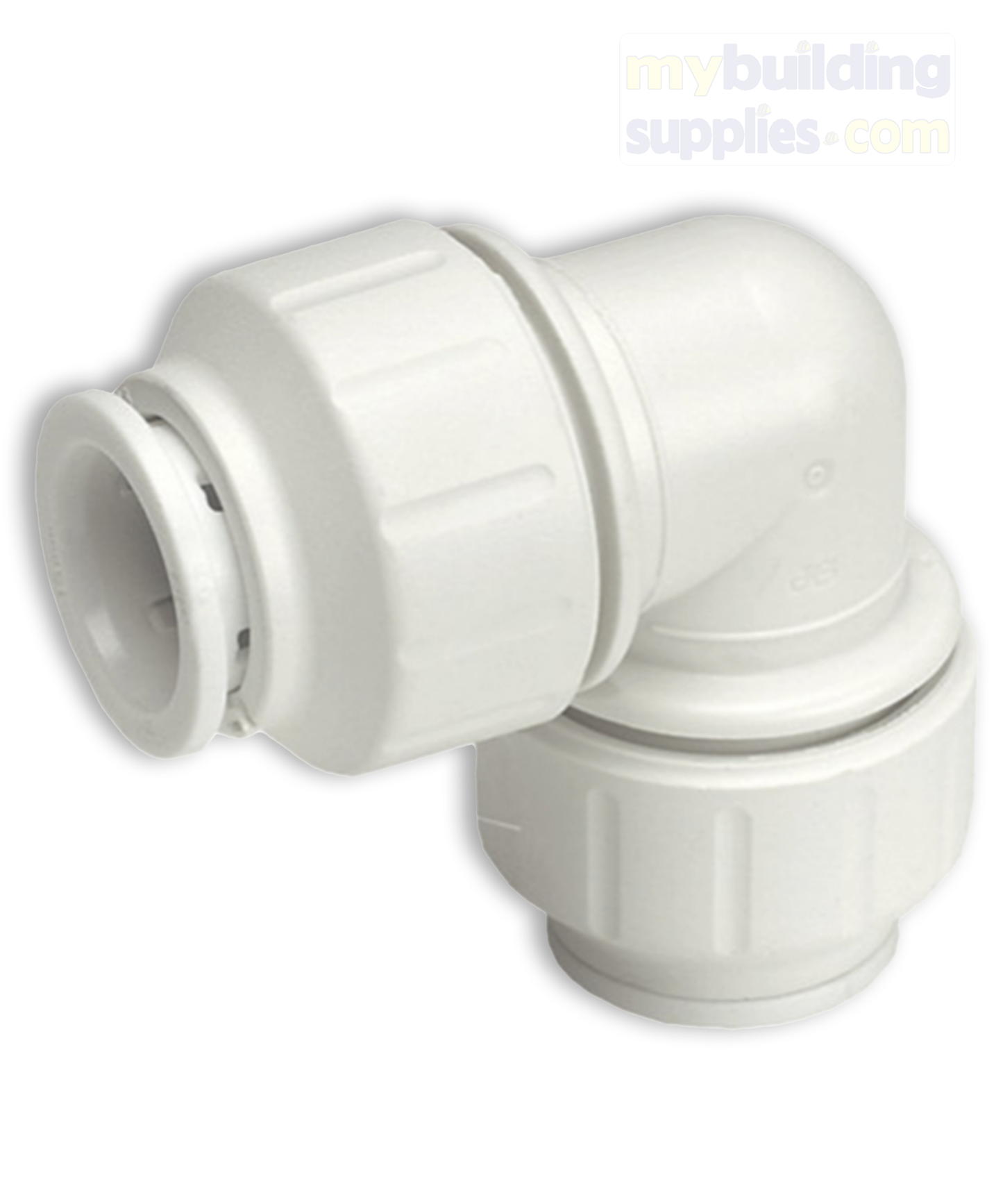 22mm Push-Fit White Elbow