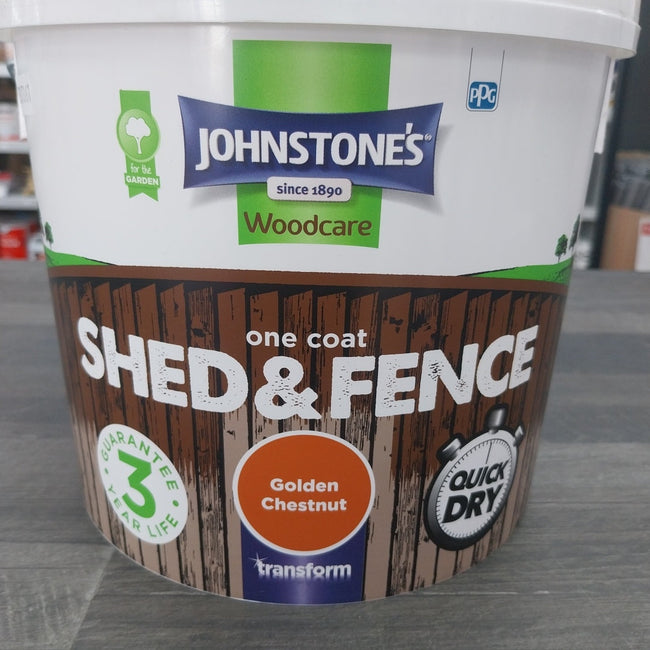 Johnstones one coat shed and fence paint