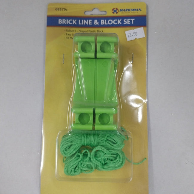 Brick line and block set