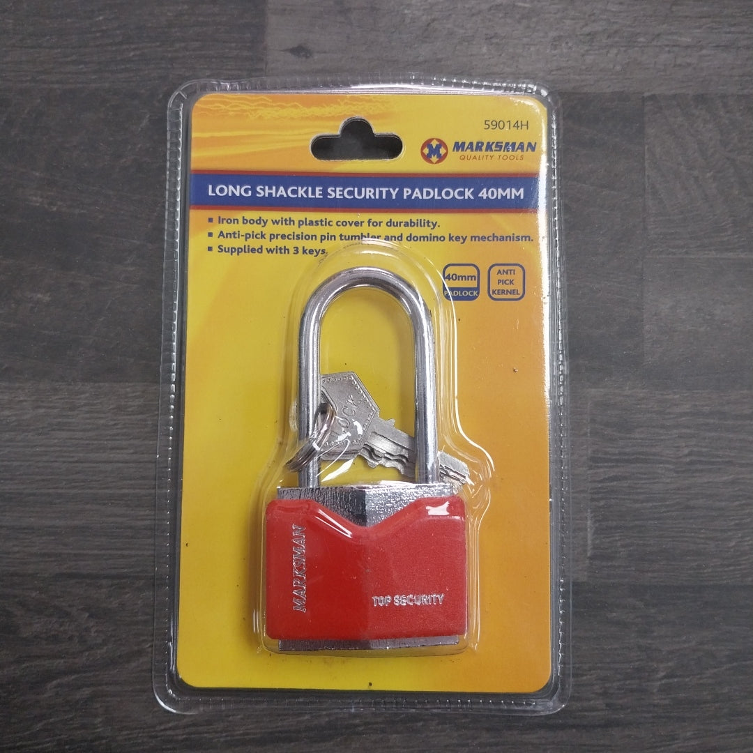 40mm Long Shackle Padlock