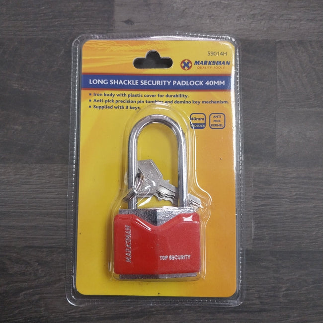 40mm Long Shackle Padlock