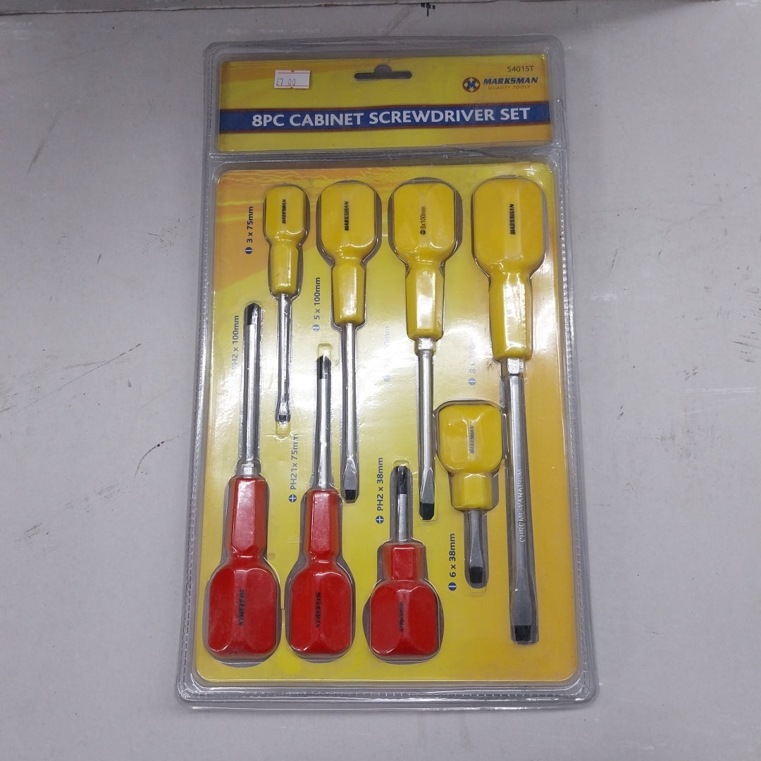 8Piece Screwdriver Set