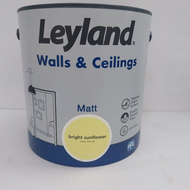 Leyland Matt Wall And Ceiling 2.5L