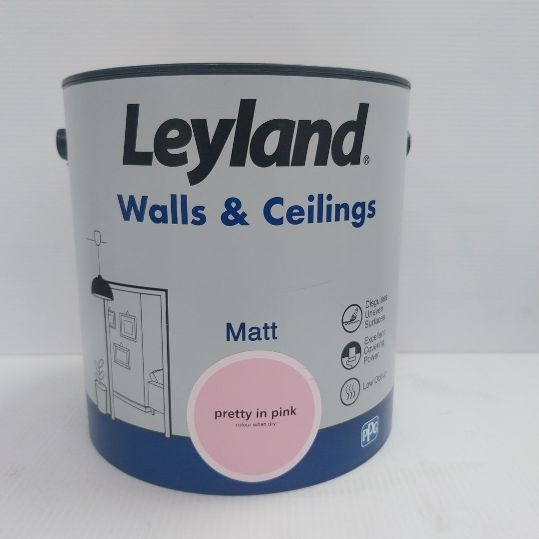 Leyland Matt Wall And Ceiling 2.5L