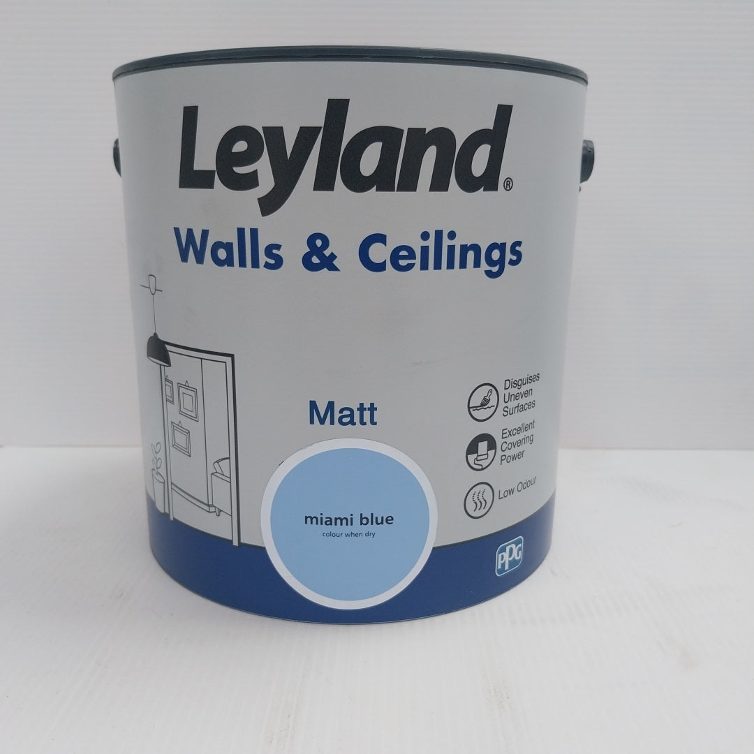 Leyland Matt Wall And Ceiling 2.5L