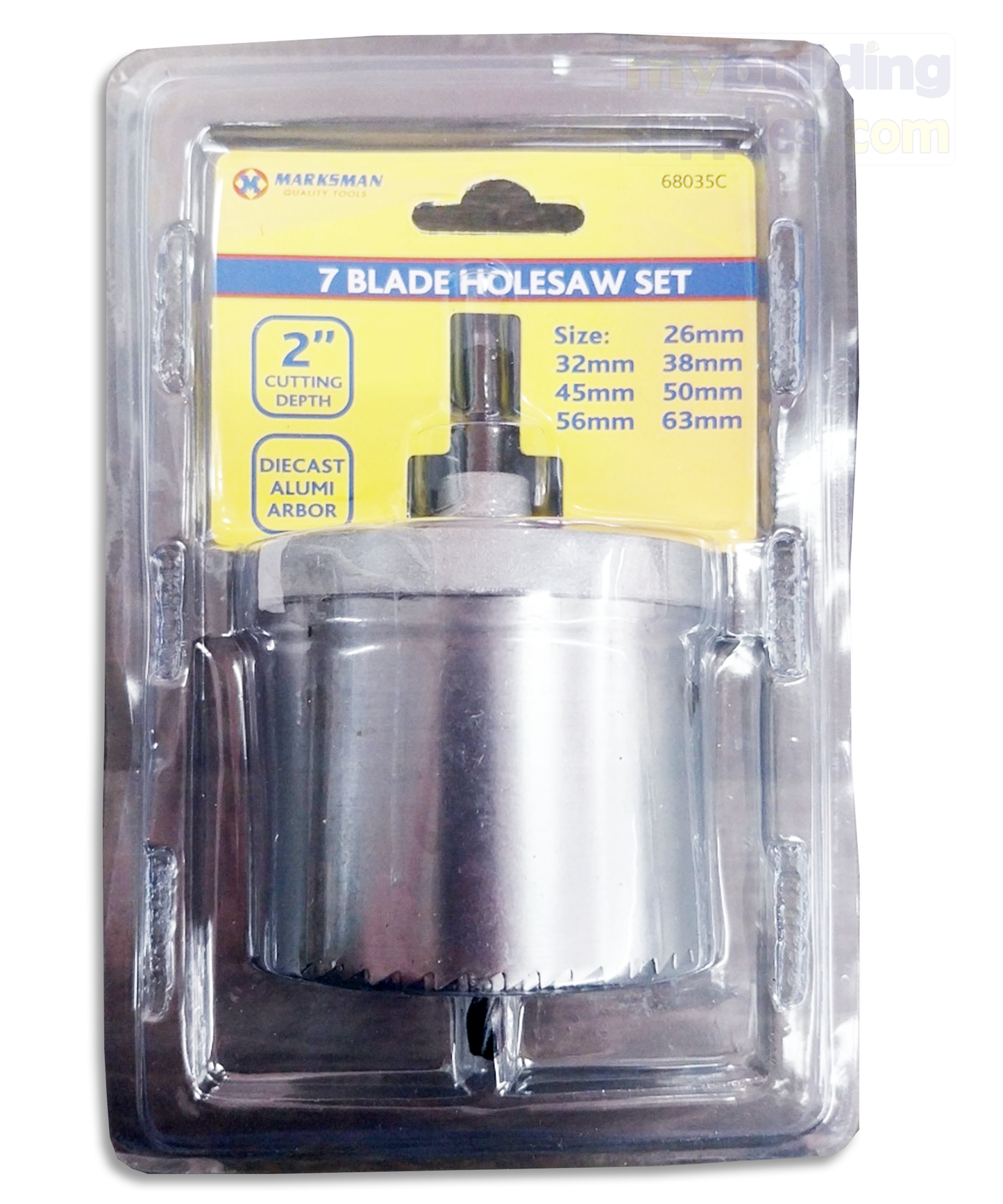 2-inch 7 Blade Holesaw Set