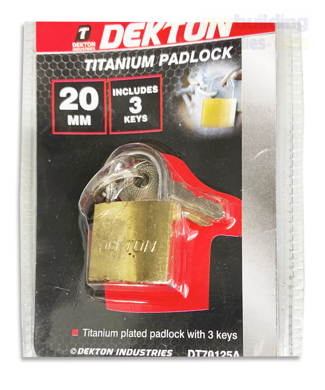 20mm Titanium Padlock