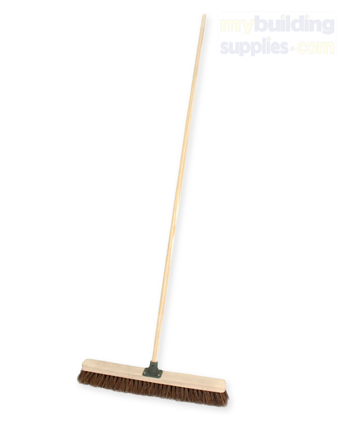 24-inch Bassine Broom Head Round Edges with Handle