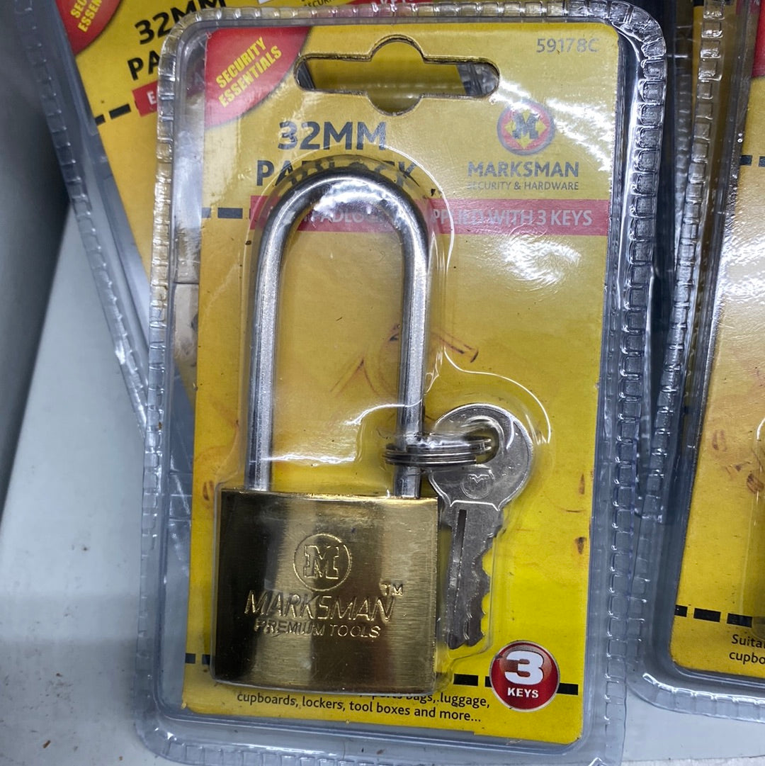 32mm Long Beam Padlock