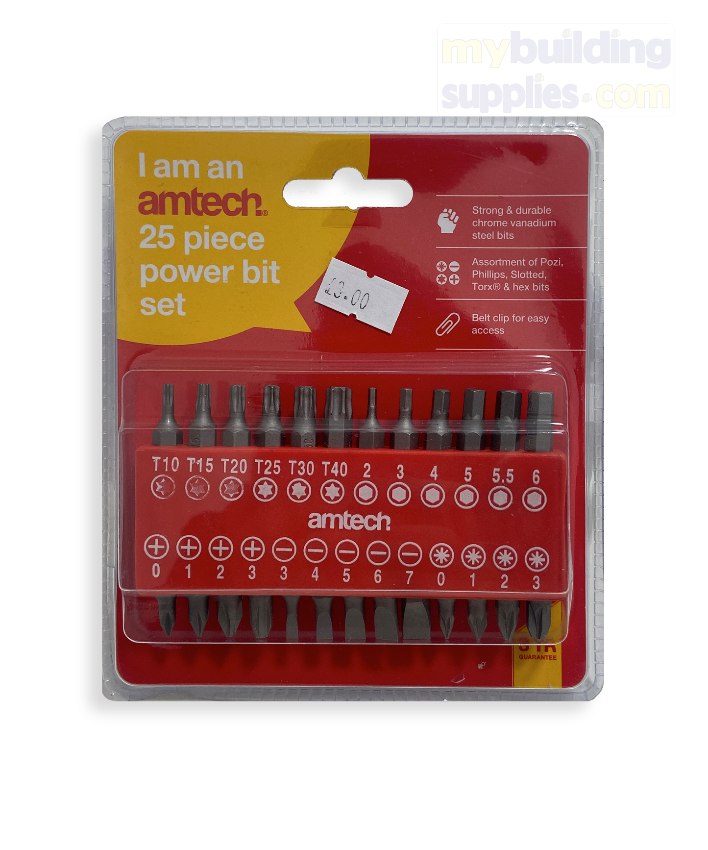 25 Piece Power Bit Set