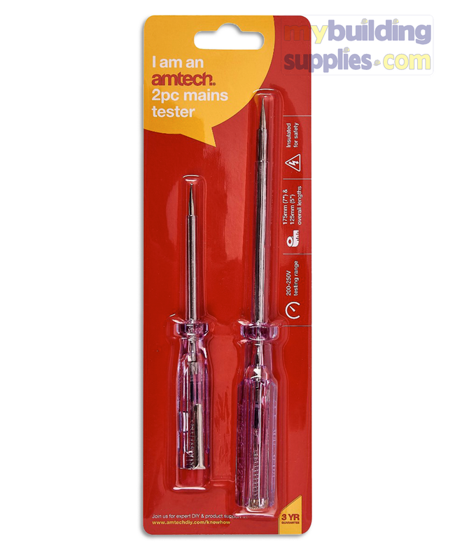 2pc Mains Tester Amtech