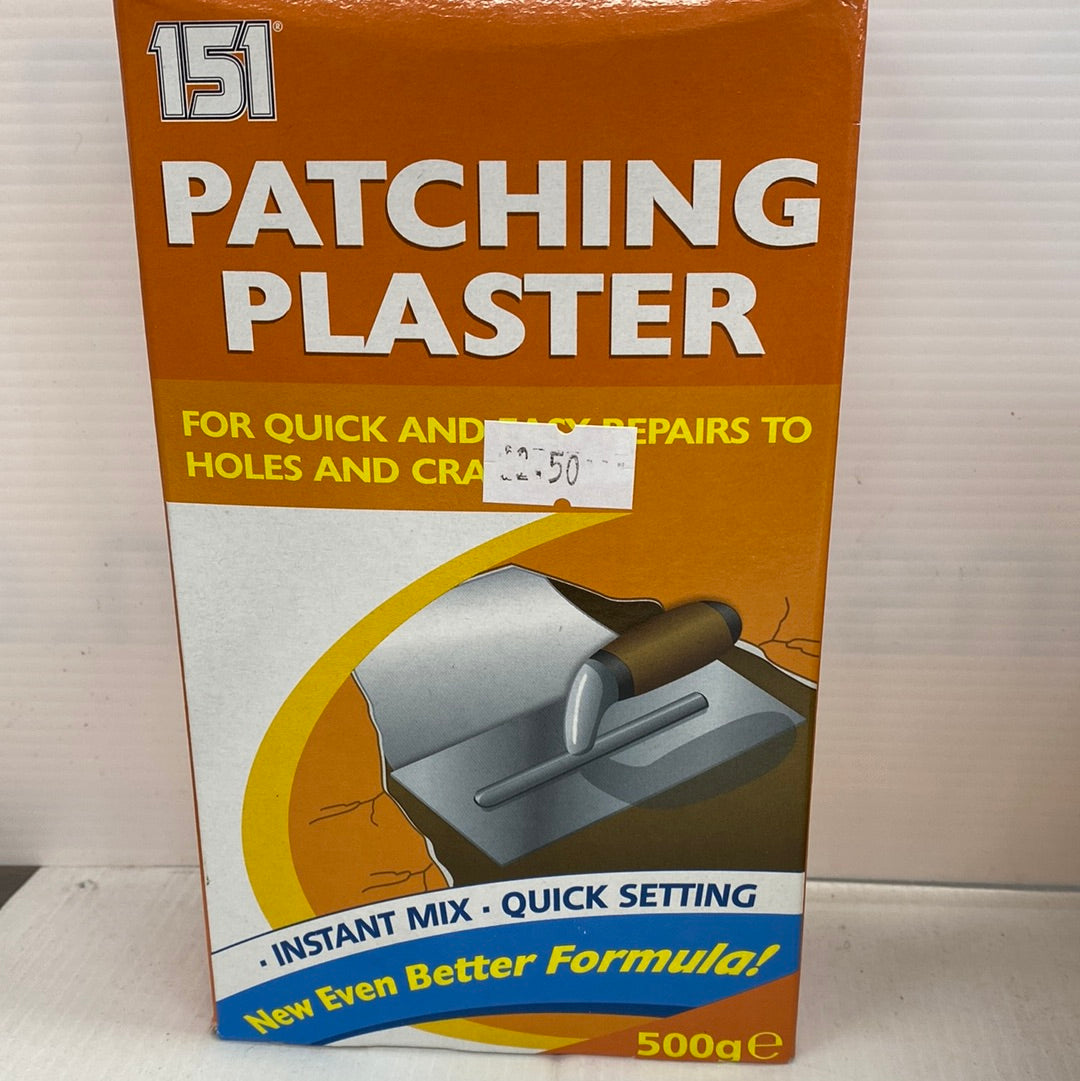 151 Patching Plaster Boxed Powder - White, 500g