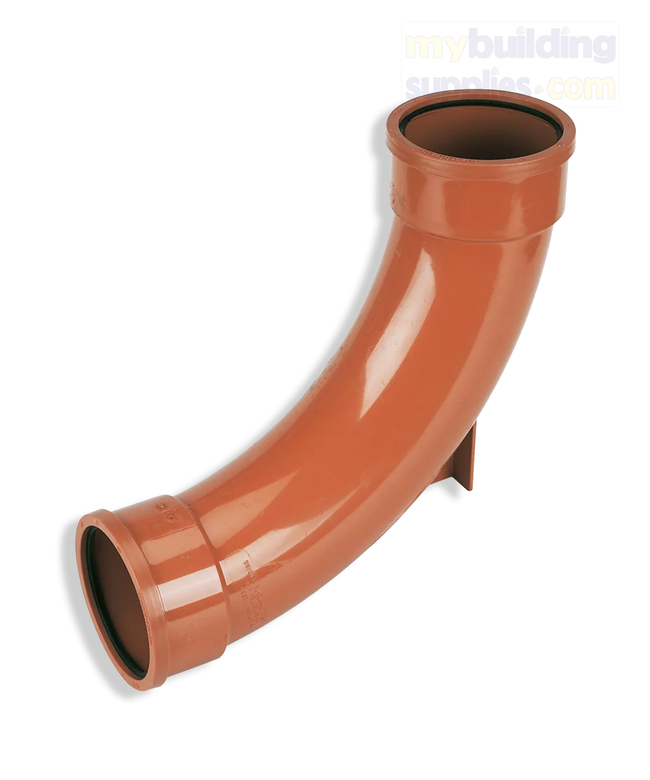 90° Double Socket Underground Rest Bend - 110mm