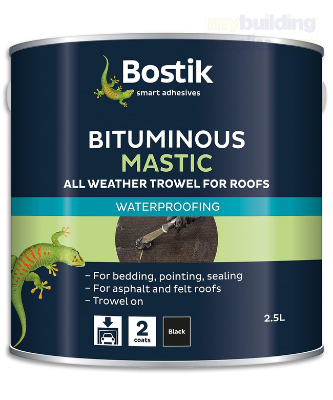 Bostik Bituminous Mastic 2.5L Black