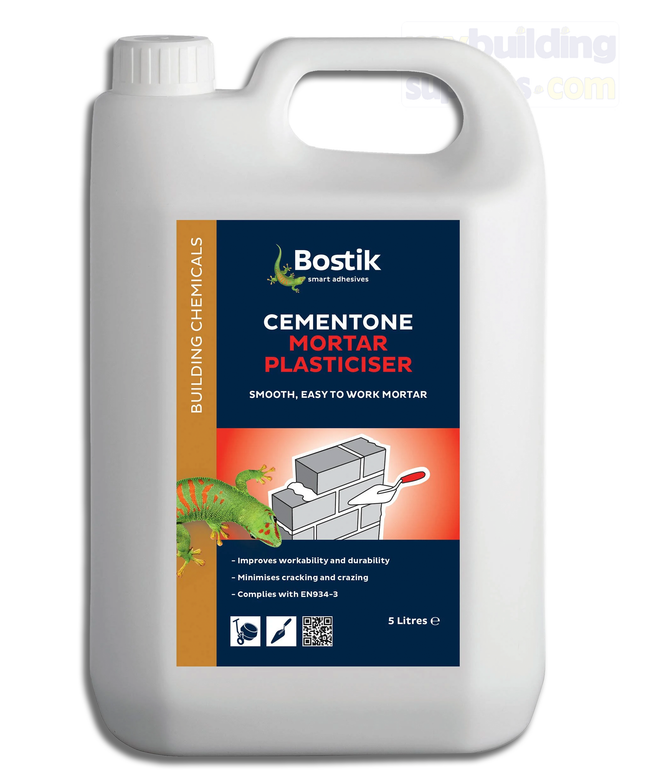 Bostik Cementone Mortar Plasticiser Dark Brown - 5ltr