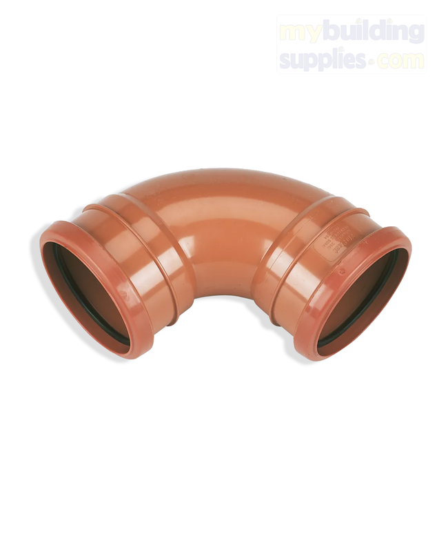 Double Socket Bend Underground 110mm 87.5°