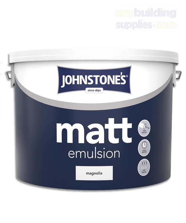 Johnstone's Matt Emulsion Paint - 10L