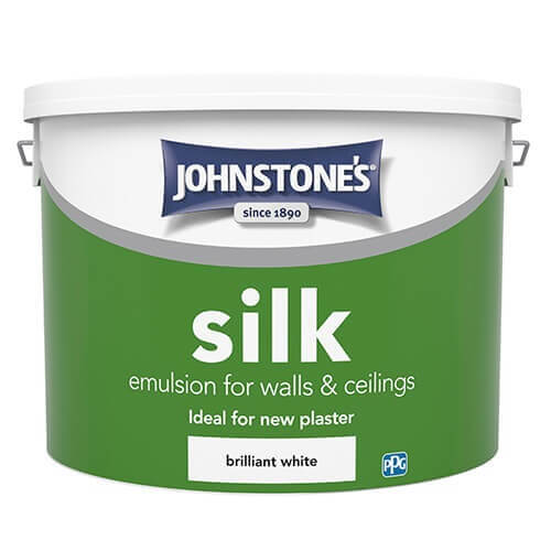 Johnstones Silk Emulsion 10L Brillant White