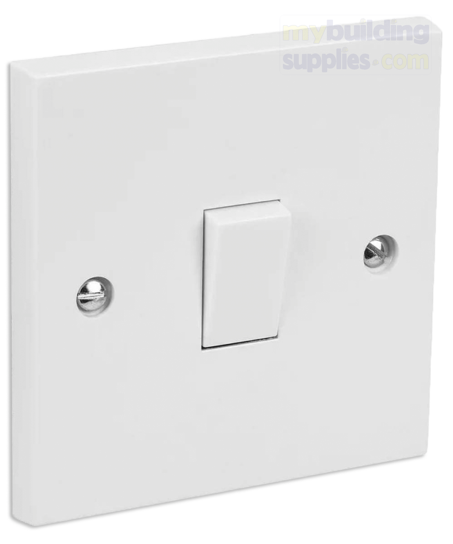 Light Switch White 10 Amp 1 Gang 2 Way