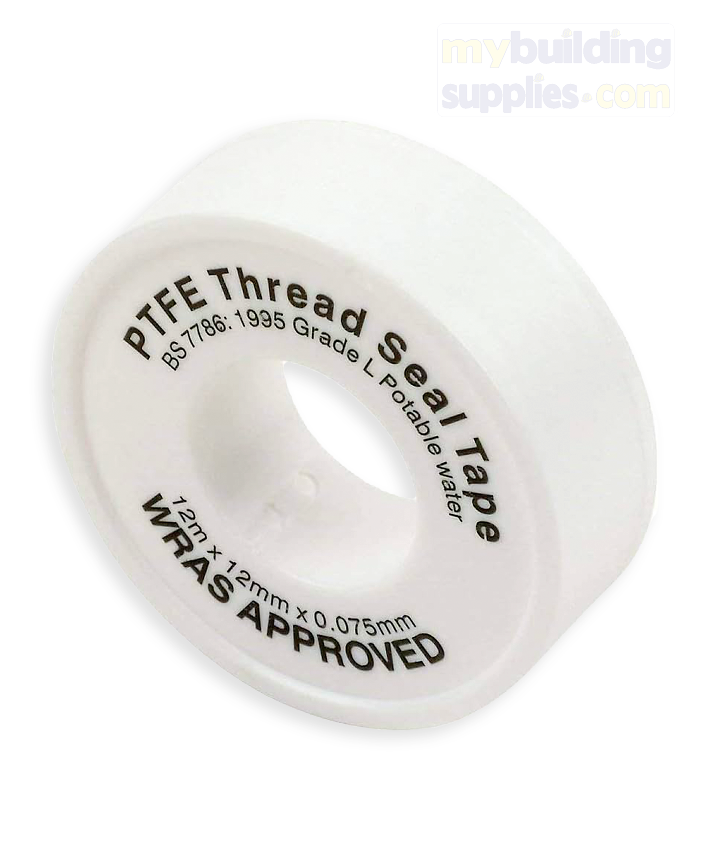 PTFE Thread Seal Tape 12m X 12mm x 0.075mm