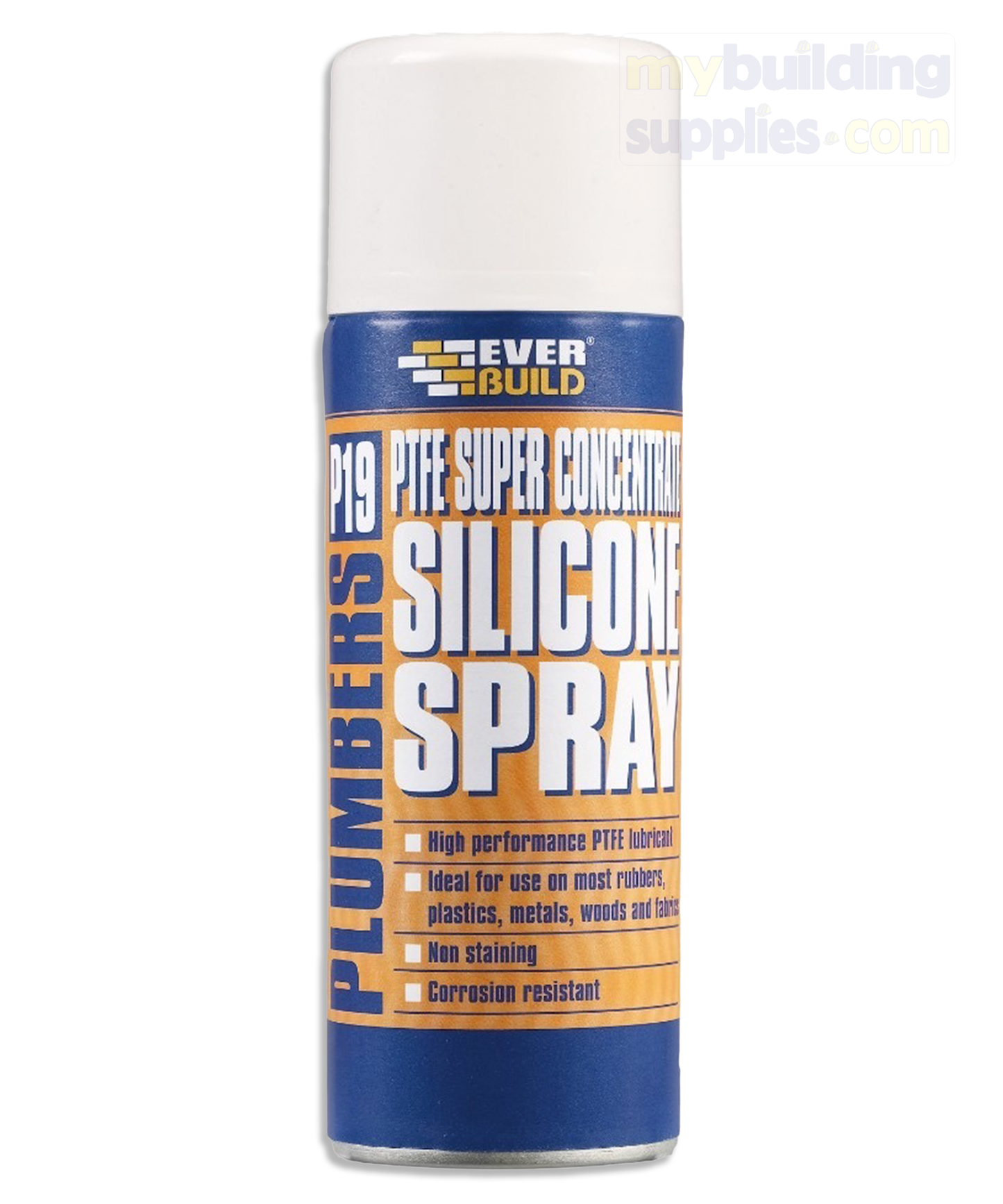 P19 PTFE Super Concentrate Silicone is a multi-purpose, dry silicone lubricant spray, ideal for use in the plumbing industry. 