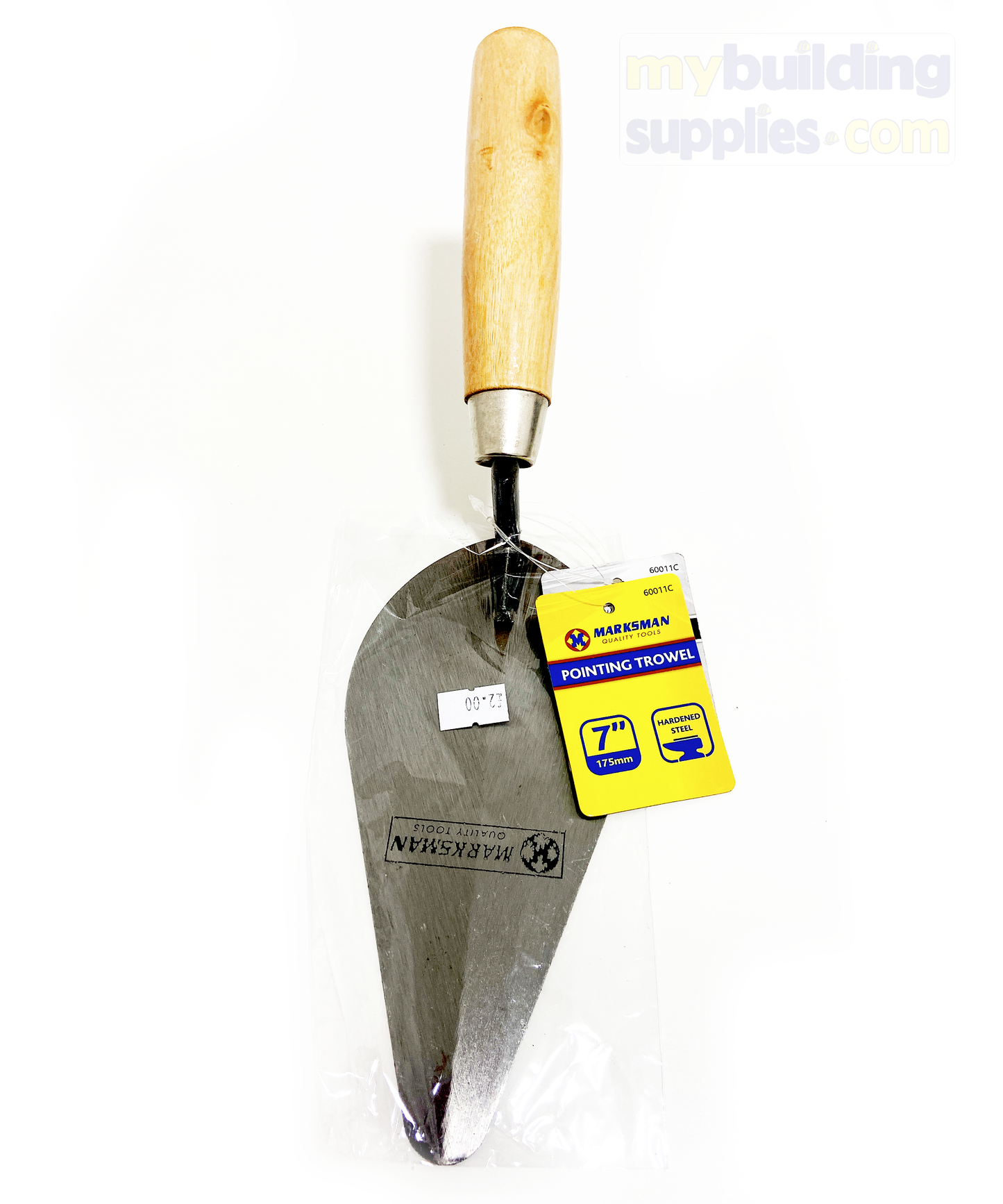 Marksman Pointing Trowel with Wooden Handle - 7", 10"