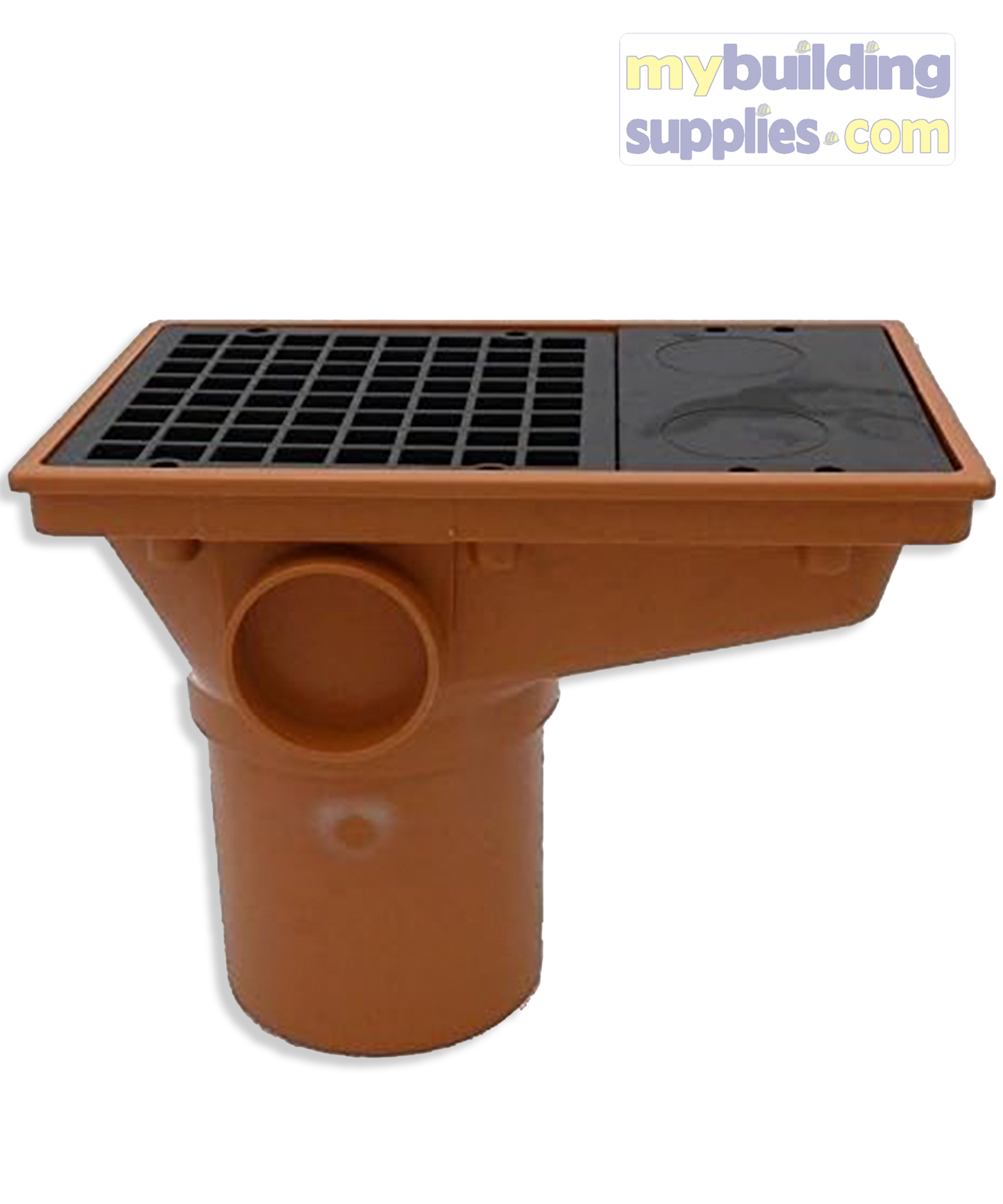 Rectangular Hopper Spigot End Underground Drainage 110mm