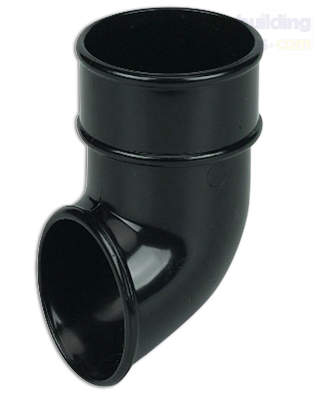 Round Downpipe Shoe (Black)