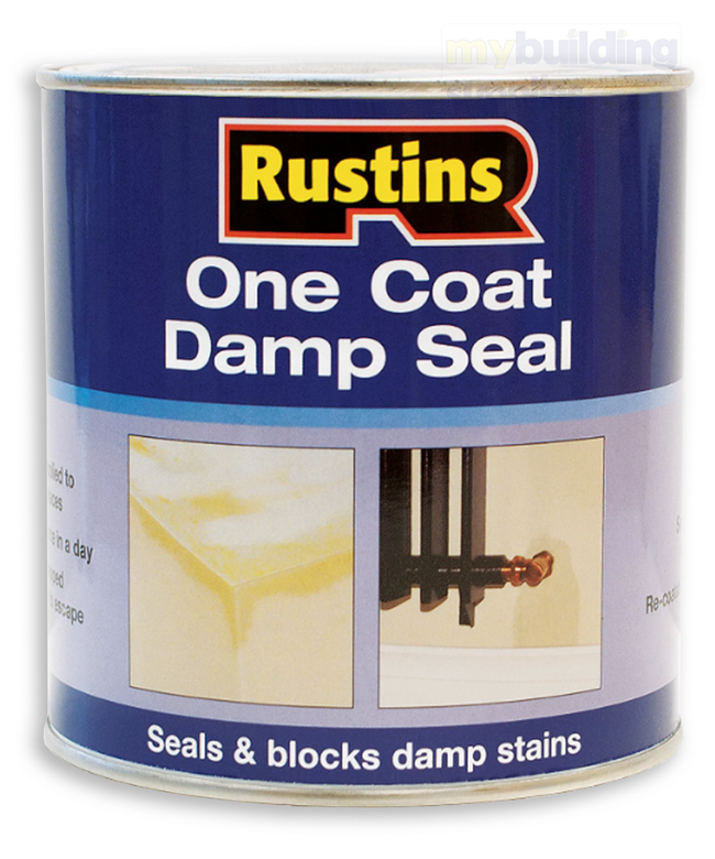 Rustins One Coat Damp Seal, 500ml, 1L