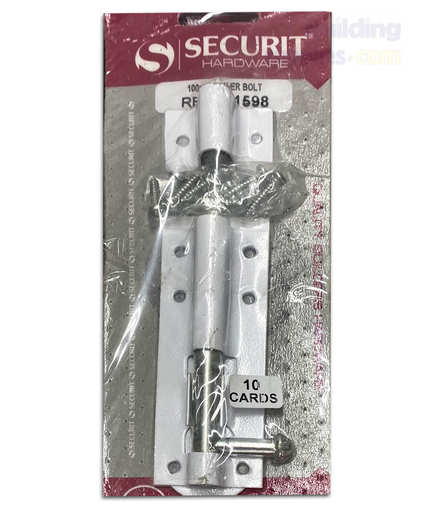 Securit Hardware 100mm Tower Bolt