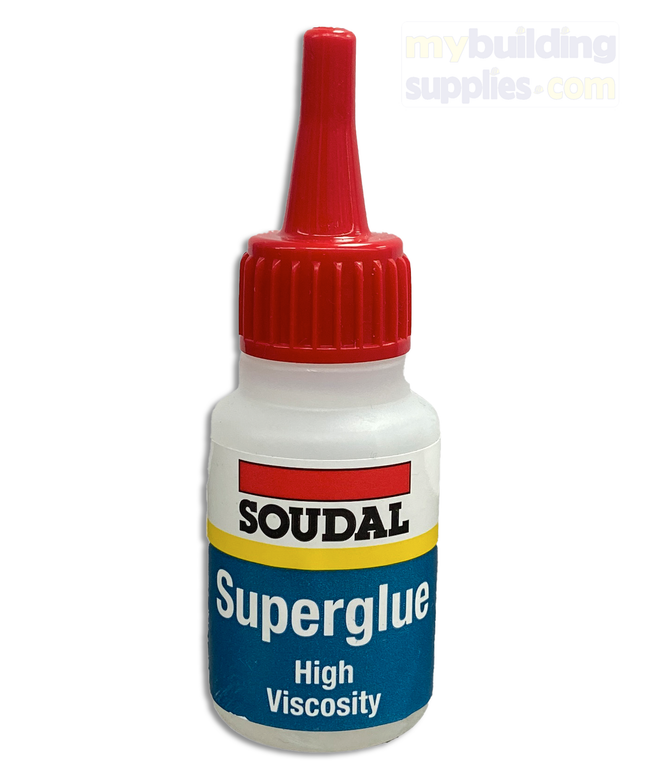 Soudal High Viscosity Superglue 20g