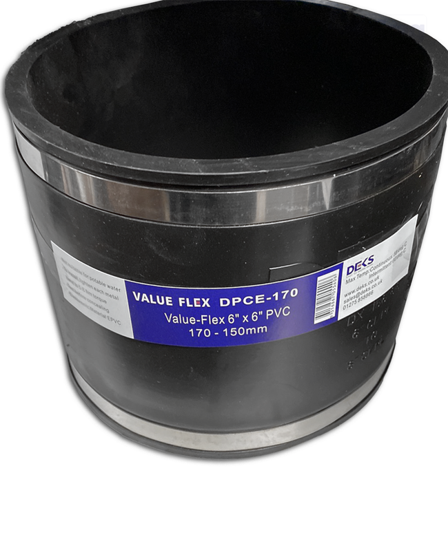 Value flex DPCE 6x6” PVC 170-150mm