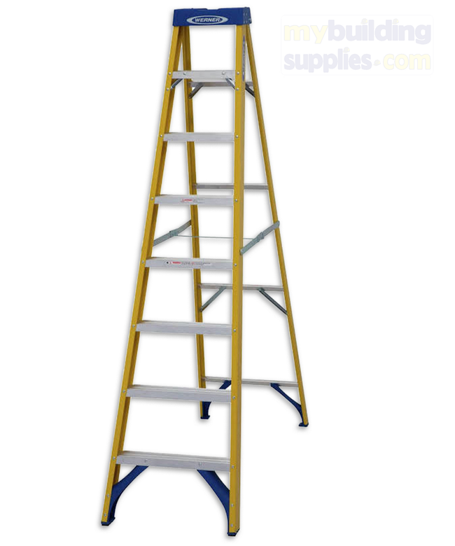 Werner 3.15m Fiberglass Step Ladder