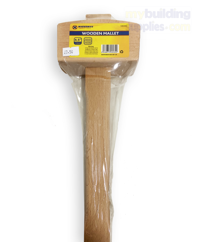 Wooden Mallet 4.5"