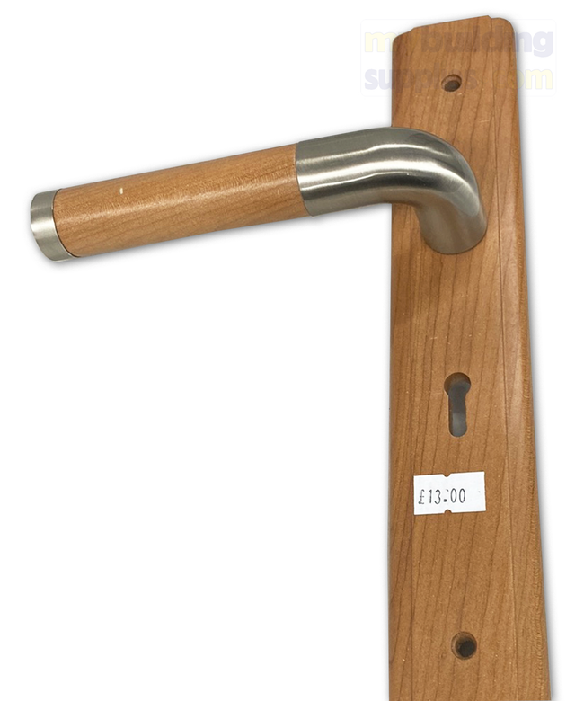 Yale Wooden Door Handle Set