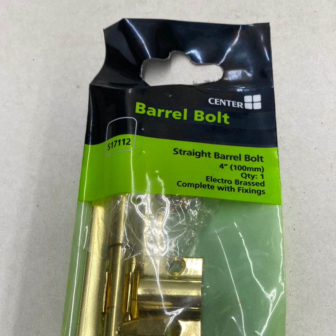 Barrel Bolt 100mm