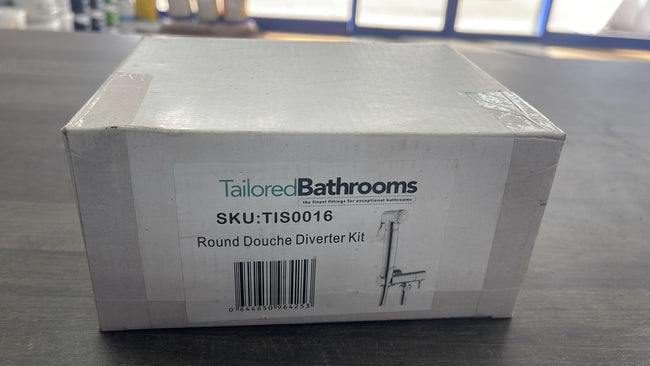 Tailored Bathrooms round douche diverted kit