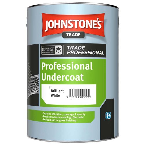 Johnstones پروفیشنل انڈر کوٹ شاندار سفید